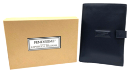 Fendissime by Fendi Wallet Organizer NEW Vintage in Box Womens Dark Navy... - £221.35 GBP