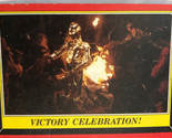 Vintage Star Wars Return of the Jedi trading card #127 Victory Celebration - $2.97