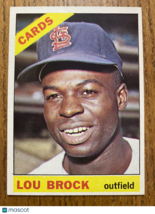 1966 Topps Lou Brock #125 - $30.00