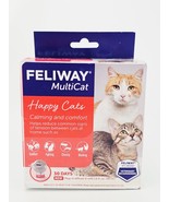 Feliway Multicat Plug In Diffuser Starter Kit Happy Cats Calming Refill ... - $39.59 CAD