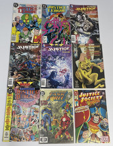 Lot of 9 Justice League DC Comics #1 May 87,#2 June,21 Aug 2013,22 Sep,23 Oct,3 - £9.03 GBP