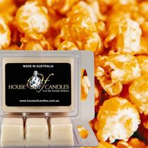 Caramel Popcorn Eco Soy Candle Wax Melts Clams Hand Poured Vegan - £11.17 GBP+