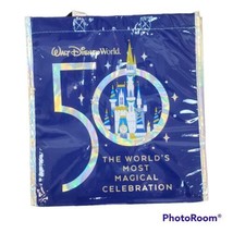 Walt Disney World 50th Anniversary Reusable Medium Tote Bag NEW - £12.83 GBP