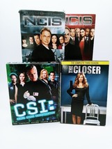 Crime Scene Investigation DVDs Full Seasons  NCIS CSI The Closer - £19.51 GBP