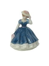 Royal Doulton Pretty Ladies Cardew Tiny Figurine England Victorian Fashion Mary - $34.65