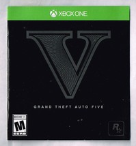Grand Theft Auto Five XBOX One Instruction Manual only - £7.77 GBP