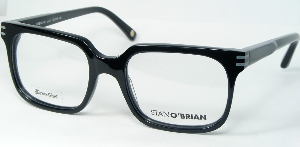 STANO&#39;BRIAN SOB90142 col.1 BLACK EYEGLASSES GLASSES FRAME 50-18-145mm - $86.93