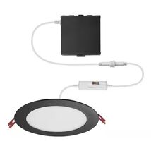 Commercial Electric 6 in. Ultraslim LED Recessed Kit Alloy Canless Matte... - $15.88