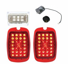 United Pacific LED Tail Light Set For 1937-1938 Chevy Car and 1940-1953 Truck - £75.83 GBP