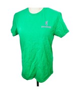 Browning Green Short Sleeve Crew Neck Small T-Shirt Pink Logo - £7.82 GBP