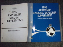 1996 Ford Explorer Truck Shop Repair Service Manual Set Oem Factory 96 Nice - £72.66 GBP