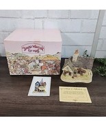 David Winter Cottages Scottish Collection The Gillie&#39;s Cottage 1988 Hand... - $16.99