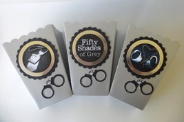 50 Shades of Gray/ Party Favor, Sweet Table,popcorn,candy box SET OF 10 - £10.89 GBP