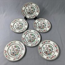 Lot of 6 Indian Tree 8 In Dessert Salad Plate Johnson Brothers England I... - £22.73 GBP