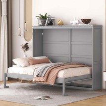 Gray Full Size Murphy Wall Bed - $18,704.96 MXN