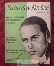 Saturday Review September 3 1955 Herman Wouk Budd Schulberg Irwin Edman - £7.01 GBP