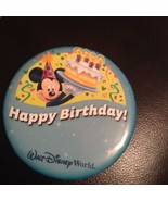 Disney World Authentic Collectible &quot;Happy Birthday&quot; 3&quot; BRAND NEW - $6.76