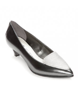 NEW ANNE KLEIN GRAY PATENT LEATHER PUMPS SIZE 8 M $80 - £47.79 GBP