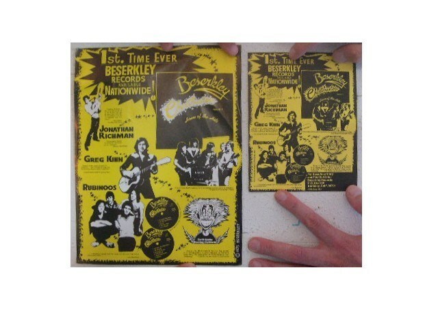 Jonathan Richman Pulsar Equipo Promo Artículos - $26.75