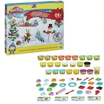PLAY-DOH ~ 24+ Surprises ~ Christmas Advent Calendar ~ Hasbro Play Set ~... - $26.18