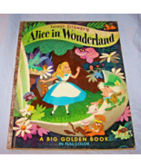 Walt Disney&#39;s Alice in Wonderland Board Book-1951 - £25.58 GBP