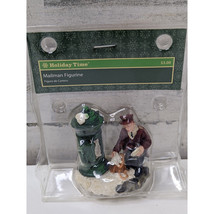 Holiday Time Mailman Figurine Christmas Village Decoration New Retired - £8.72 GBP