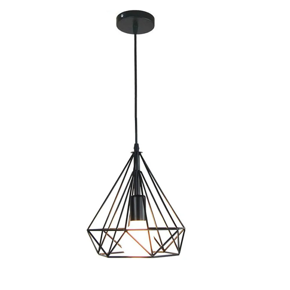 Modern LED Pendant Light Vintage Industrial Loft Cage Hanging Lamp Kitchen Is La - £173.30 GBP