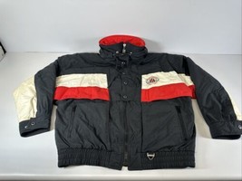 Tyrolia by Head vintage ski/snow jacket Black White Red  (Celtech)  Size Large - $42.95