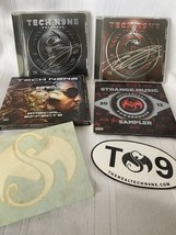 Lot of 4 Tech N9NE CDs 2 AUTOGRAPHED Sampler and Stickers Strange Music - €85,10 EUR