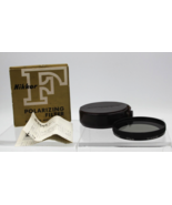 Nikon 52mm Circular Polarizing Filter Boxed Case Instructions NOS 0124-1 - $28.75