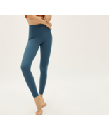 Everlane Womens The Perform Legging Regular Length Stretch Blue S - £26.53 GBP