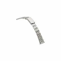 Ladies 12-16mm Stainless Spring-End Adjustable Link Watch Band - $38.07
