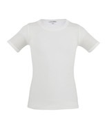 2 Boy&#39;s Crew Neck Half Sleeve Cotton Undershirts Liabel 03828 25R - $13.38