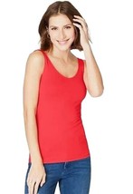 J.Jill Perfect Reversible Tank Shirt Cherry Red NWT Size XL - $17.75