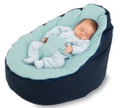Newest Baby Bean Bag Children Sofa Chair Cover Soft Snuggle Bed Without Filling - £39.30 GBP