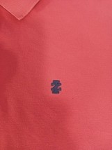 IZOD Short Sleeve Red Collared Men T-shirt Size Medium  image 3