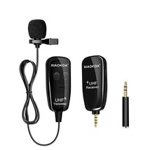 XIAOKOA UHF Lavalier Lapel Wireless Microphone - £60.14 GBP