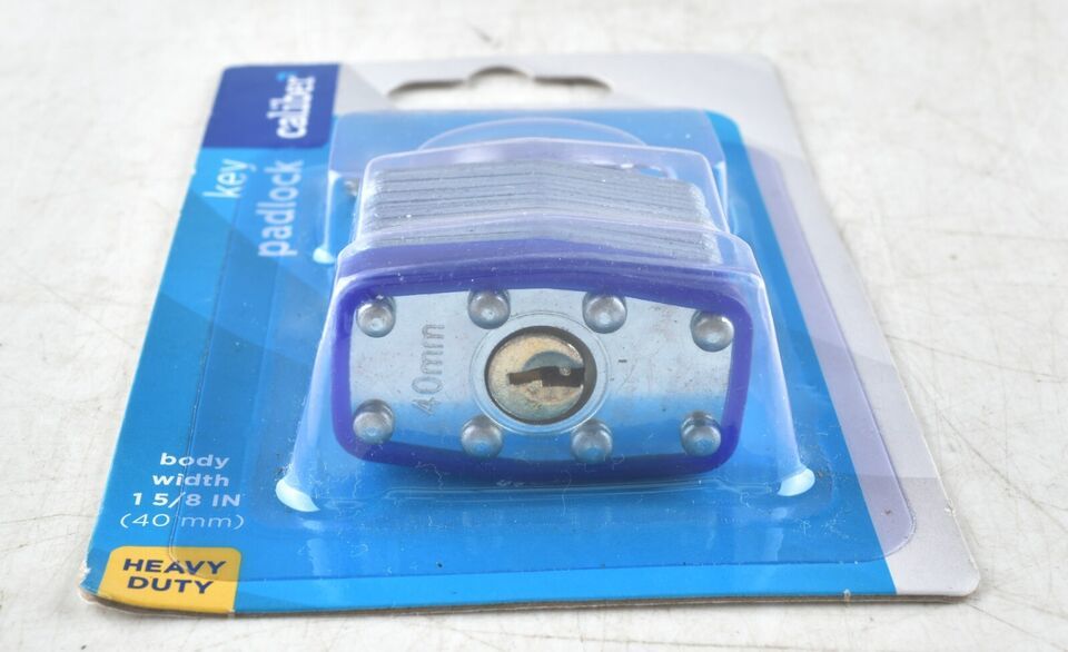*Caliber Key Padlock Heavy Duty - $4.84