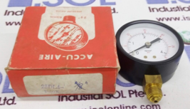 ACCU-AIRE 2 1/2 Pressure Gauge 25DLA-P60X Max 4 Kg/cm2 60 psi NEW - £43.99 GBP