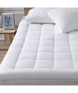 (8-21&quot; Fitted Deep Pocket Queen Size), Cooling Mattress Topper Pillow To... - $46.93