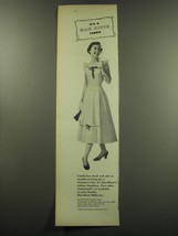 1949 Dan River Pat Hartley Dress Ad - It&#39;s a Dan River fabric - £14.78 GBP