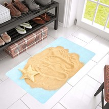 Sand with Footmark Doormat (Rubber) - £26.34 GBP