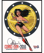 Babs Tarr SIGNED 2016 San Diego Comic Con SDCC Souvenir Book WONDER WOMAN - $25.73