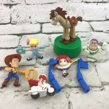 Disney Pixar Toy Story Figures McDonalds Toys Lot-Woody Jesse Buzz Bullseye - $19.79