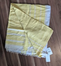 ABSTRACT Brand Womens Geometric Scarf Yellow $98 - NWT - £7.20 GBP