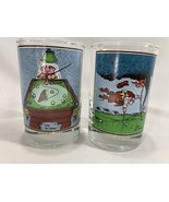 2 Vintage Gary Patterson Arby&#39;s Collectors Series Drinking Glass Glasses... - €12,89 EUR