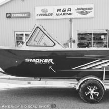 Smoker Craft Boat Yacht Replacement Decals 2PC Set Vinyl New OEM Univers... - $21.77