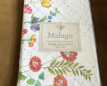 Benson Mills Floral Dahlia Print Spring Summer Dining Tablecloth 60”x84”... - $34.96