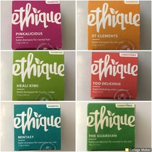 Ethique Solid Shampoo &amp; Solid Conditioner Bar (Select Your Choice) - £11.80 GBP