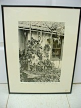 Matted Photography Home Sweet Home A/P By Larry Santucci Framed Signed 13x17 - $42.49